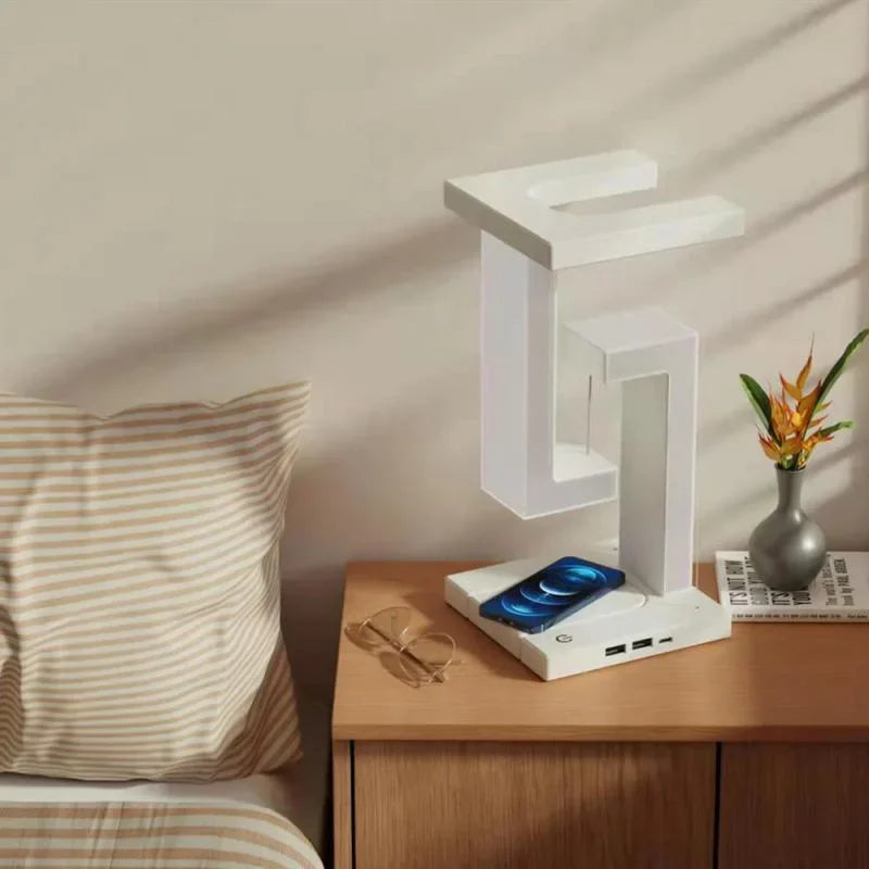 Luminar LumoCharge™ - 2-in-1 Bedside Lamp & Wireless Charger