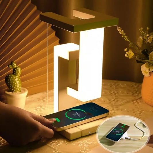 Luminar LumoCharge™ - 2-in-1 Bedside Lamp & Wireless Charger