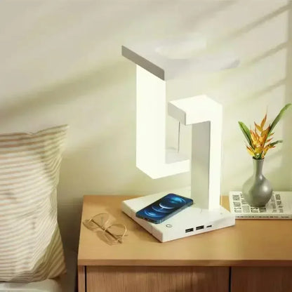 Luminar LumoCharge™ - 2-in-1 Bedside Lamp & Wireless Charger