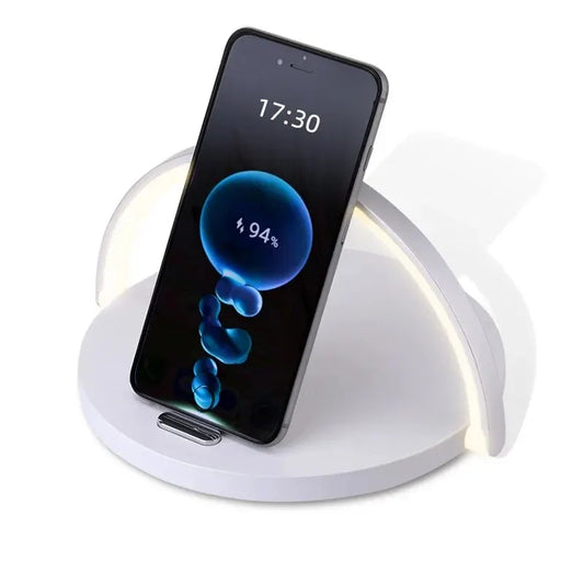 Luminar Edge™ – Wireless Charging Lamp with Adjustable Light