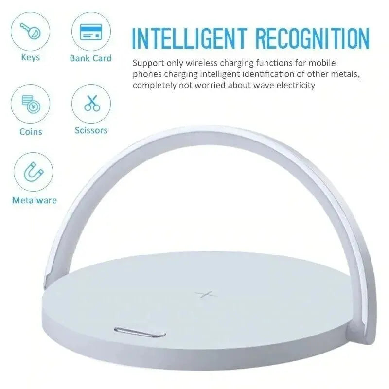 Luminar Edge™ – Wireless Charging Lamp with Adjustable Light