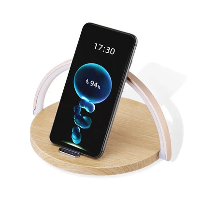 Luminar Edge™ – Wireless Charging Lamp with Adjustable Light