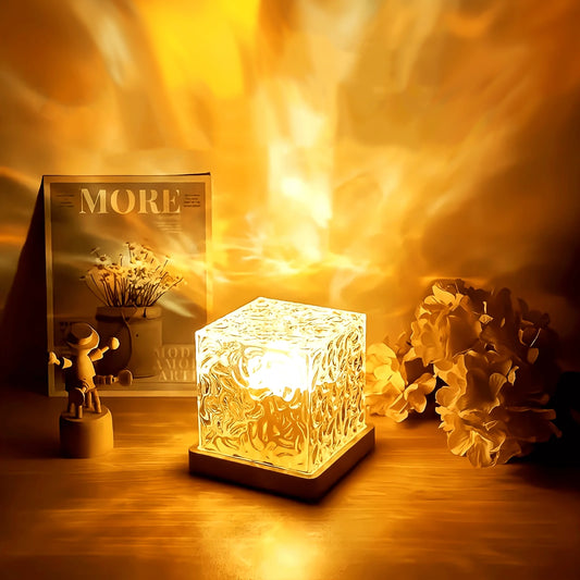 Luminar Crystal Lamp – 16 Color Remote Control